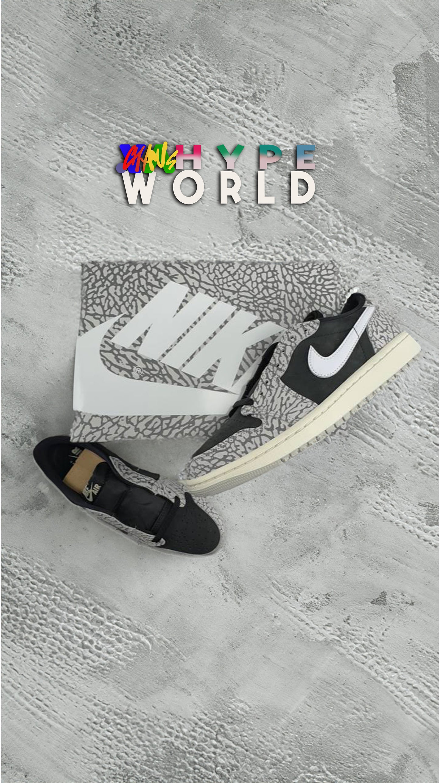 WMNS - Air Jordan 1 Low Retro OG "Black Cement" EUR 38.5 | US 7.5