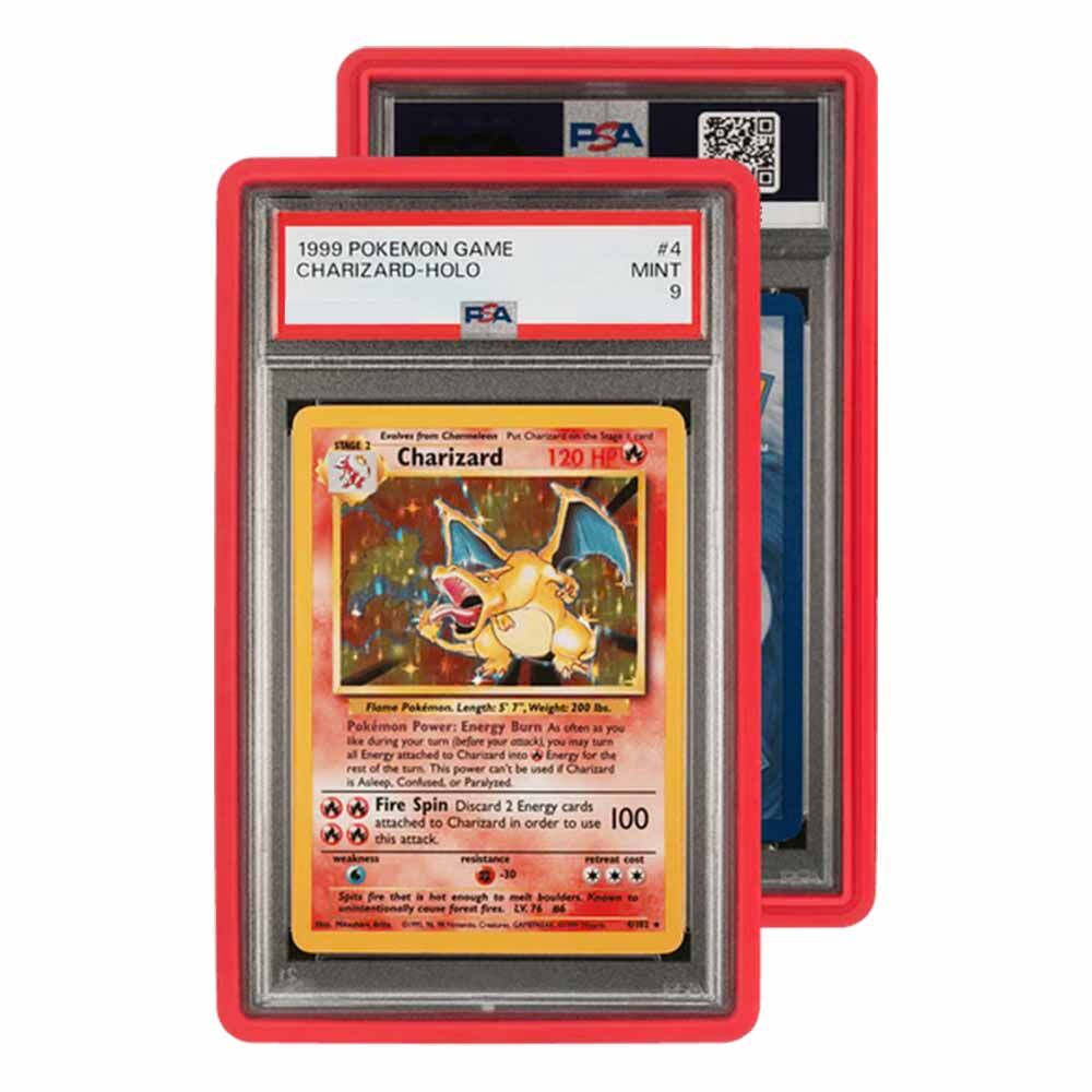 Graded Card Case - Red (PSA)