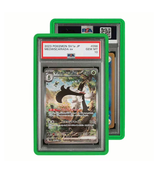 Graded Card Case - Green (PSA)