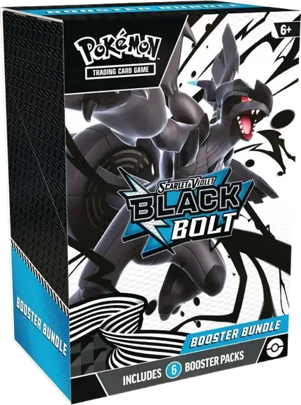 Pokémon Scarlet & Violet: Black Bolt Booster Bundle -EN-