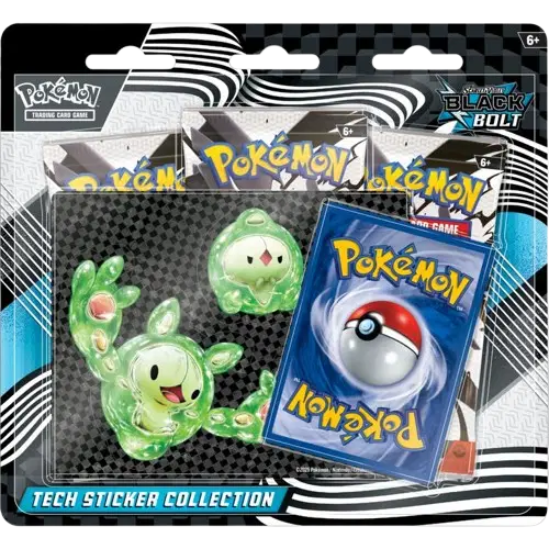 Pokémon Scarlet & Violet: Black Bolt Tech Sticker -EN-