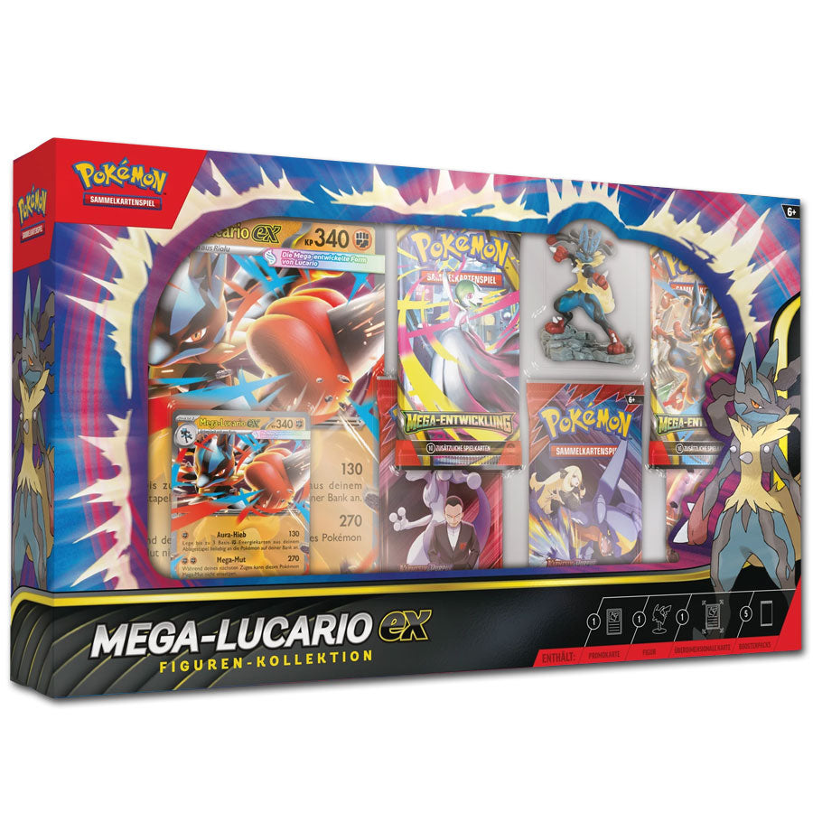 Pokémon Mega-Lucario EX Figuren-Kollektion -DE-