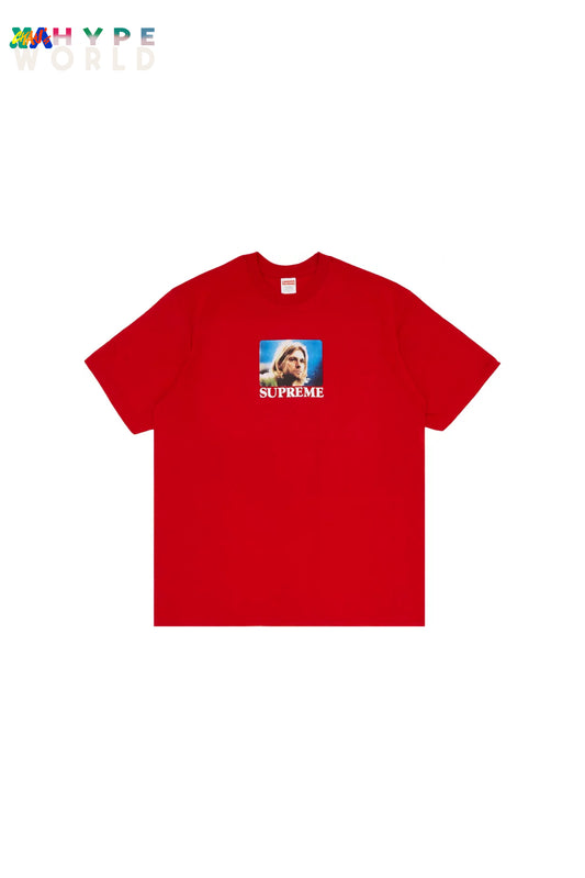 Supreme "Kurt Cobain" Red Tee