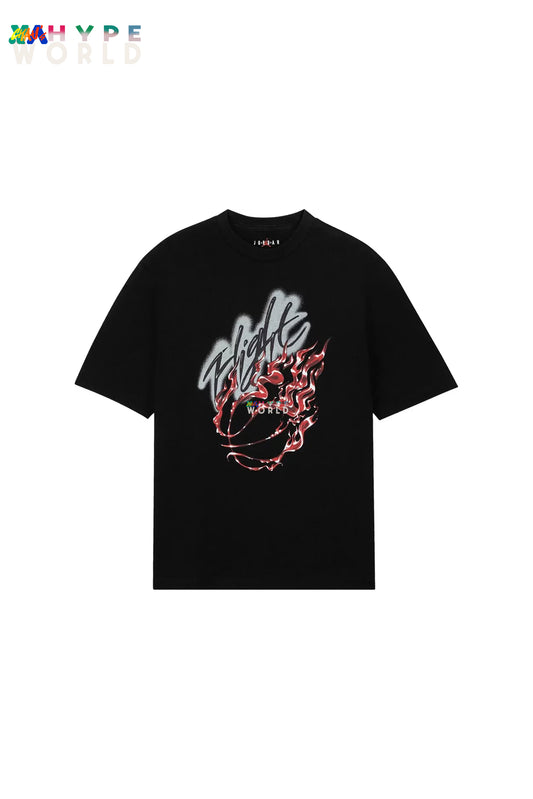 Air Jordan x Travis Scott Flight Graphic T-Shirt 'Black'