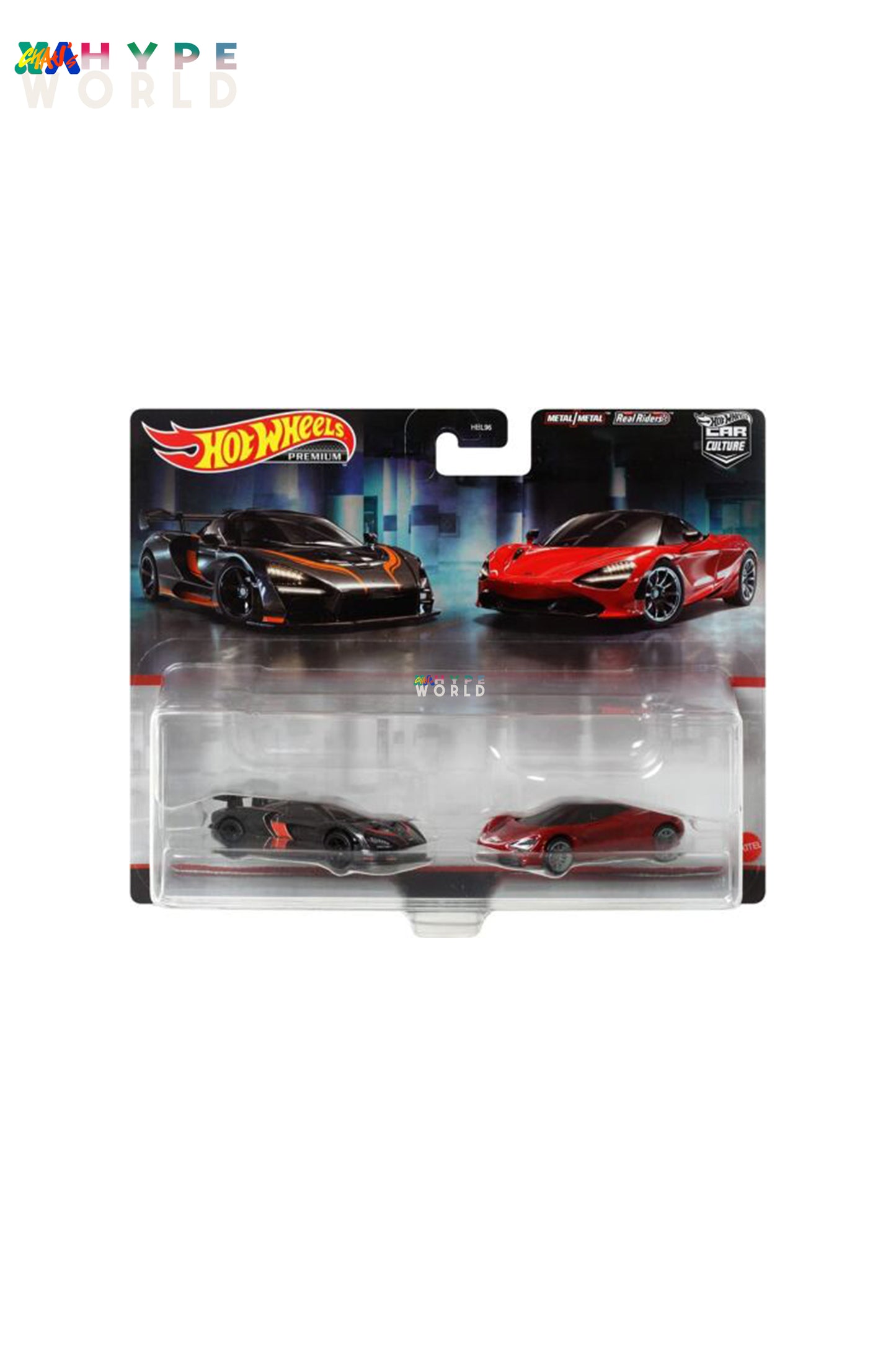Hot Wheels Premium 2-Pack - McLaren Senna / McLaren 720S