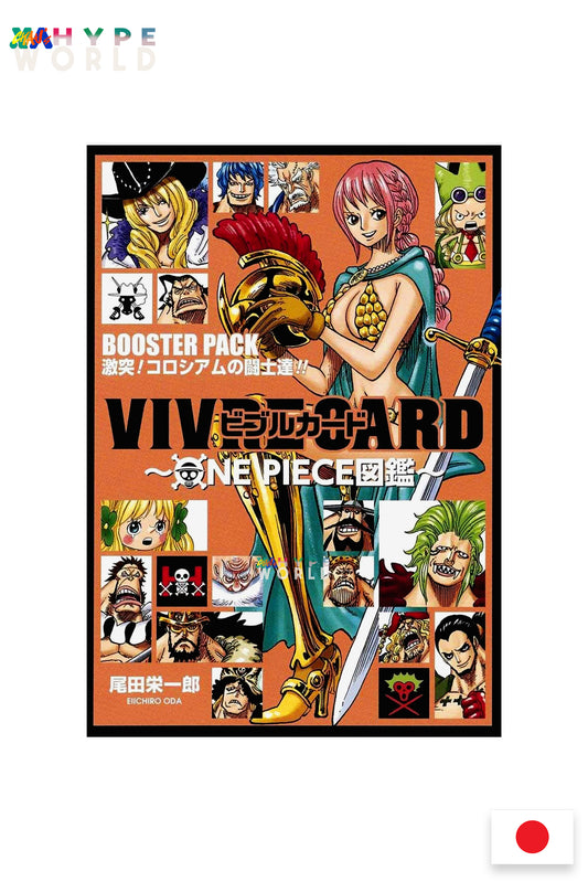 ONE PIECE - VIVRE CARD BOOSTER PACK DRESSROSA - GEKITOTSU! COLOSSEUM NO TOUSHI-TACHI