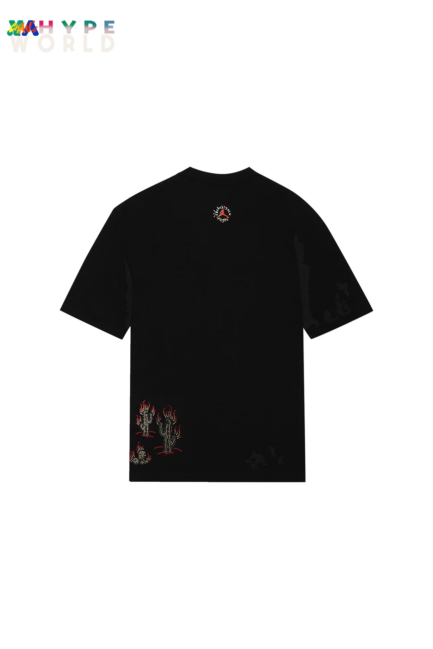 Air Jordan x Travis Scott Flight Graphic T-Shirt 'Black'