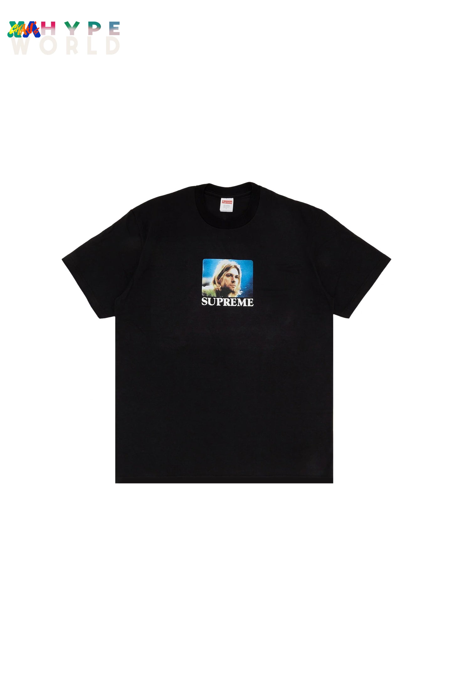 Supreme "Kurt Cobain" Black Tee
