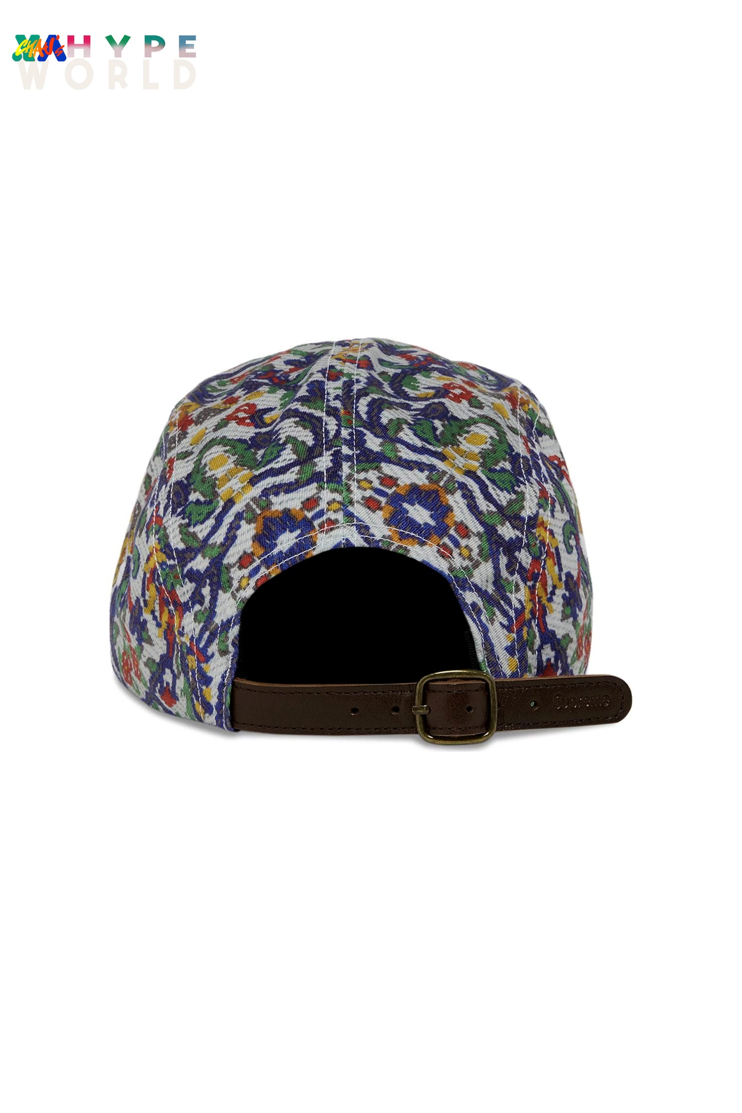 Supreme Washed Chino Twill Camp Cap "TAPESTRY"'