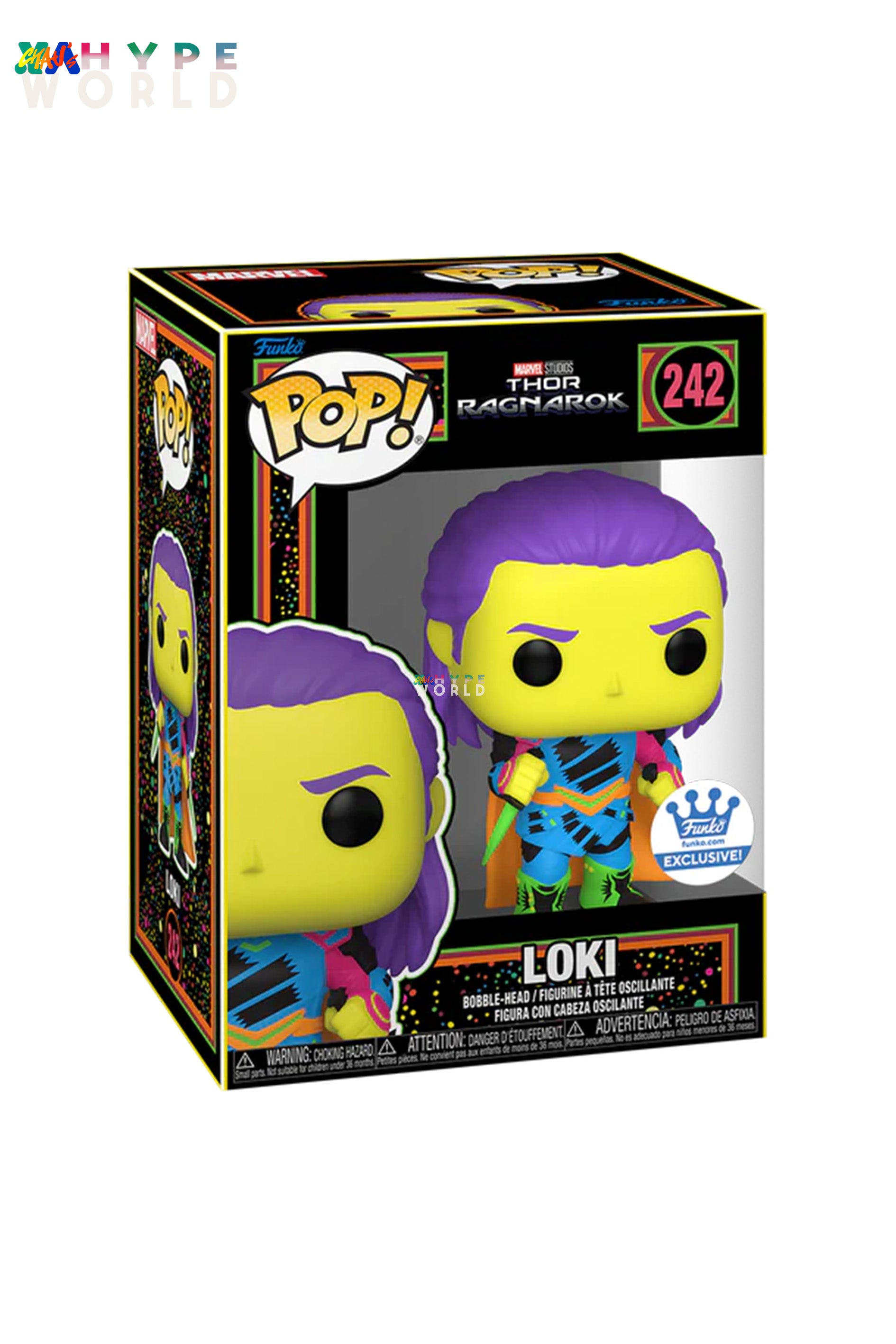 LOKI (BLACK LIGHT) - THOR: RAGNAROK 242 (Exclusive
