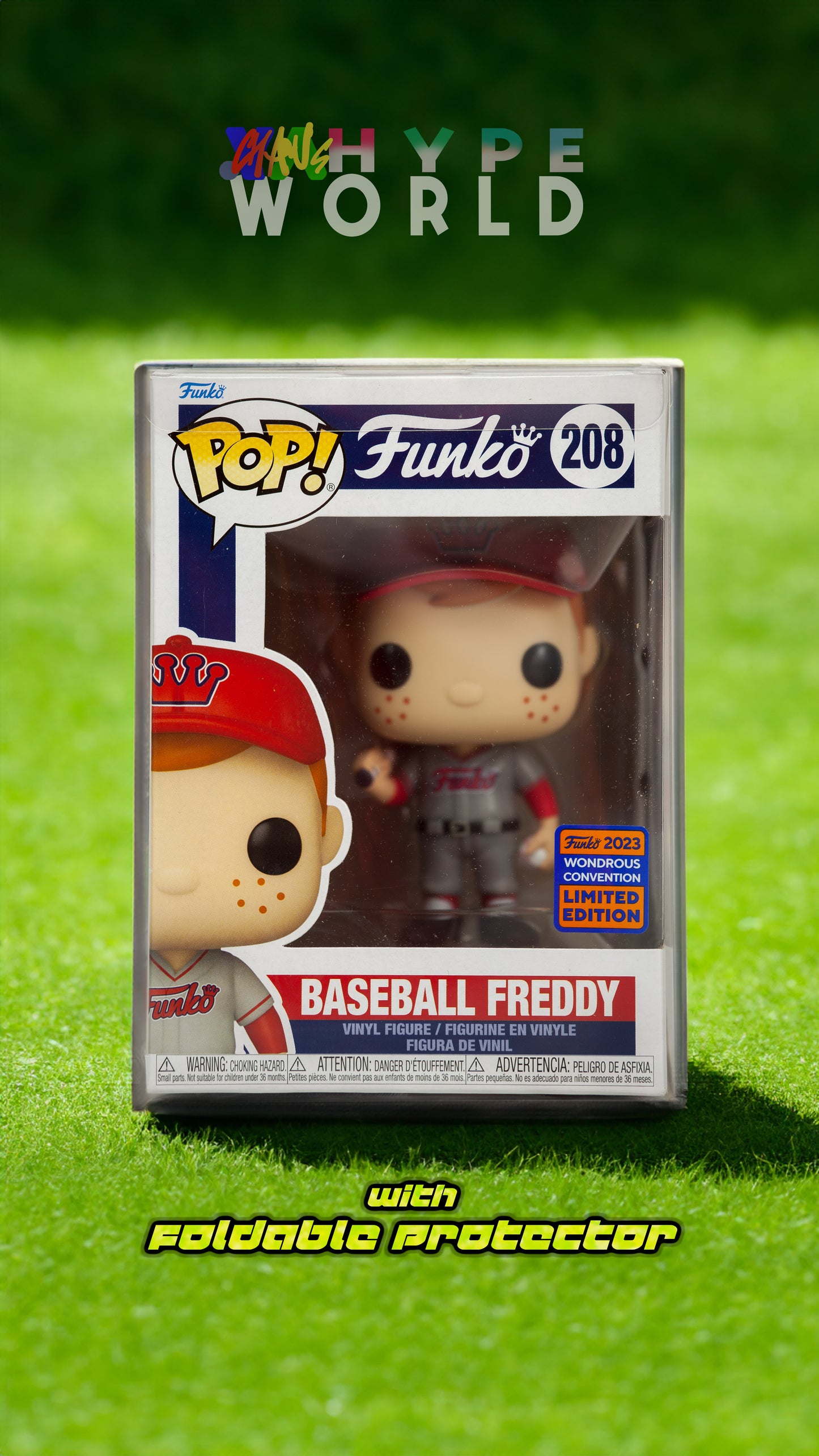 BASEBALL FREDDY 208 (2023 Wondrous Convention) [Foldable Protector]