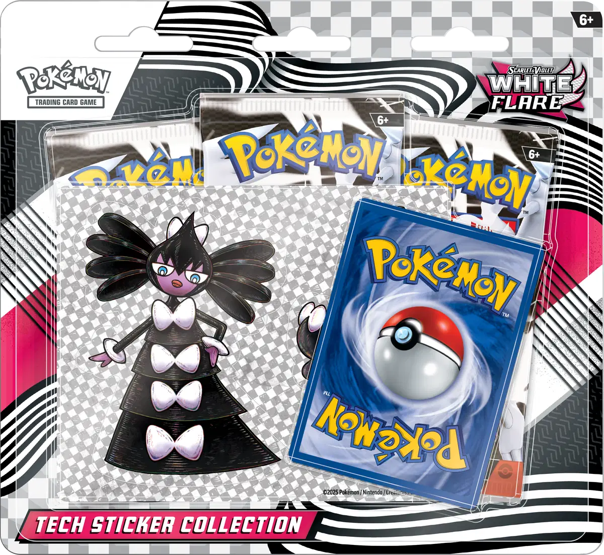 Pokémon Scarlet & Violet: White Flare Tech Sticker -EN-