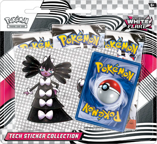 Pokémon Scarlet & Violet: White Flare Tech Sticker -EN-