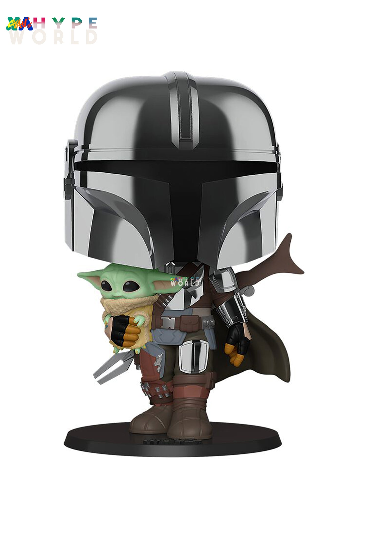 THE MANDALORIAN & THE CHILD 10" SUPER SIZED