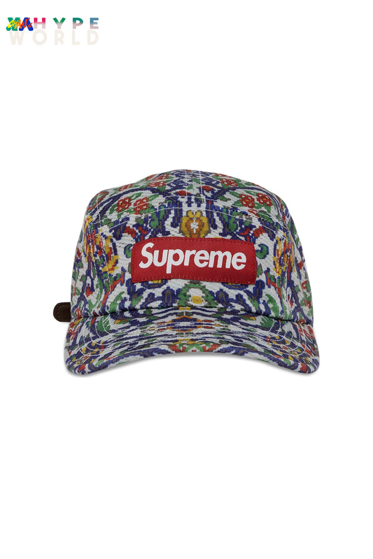 Supreme Washed Chino Twill Camp Cap "TAPESTRY"'