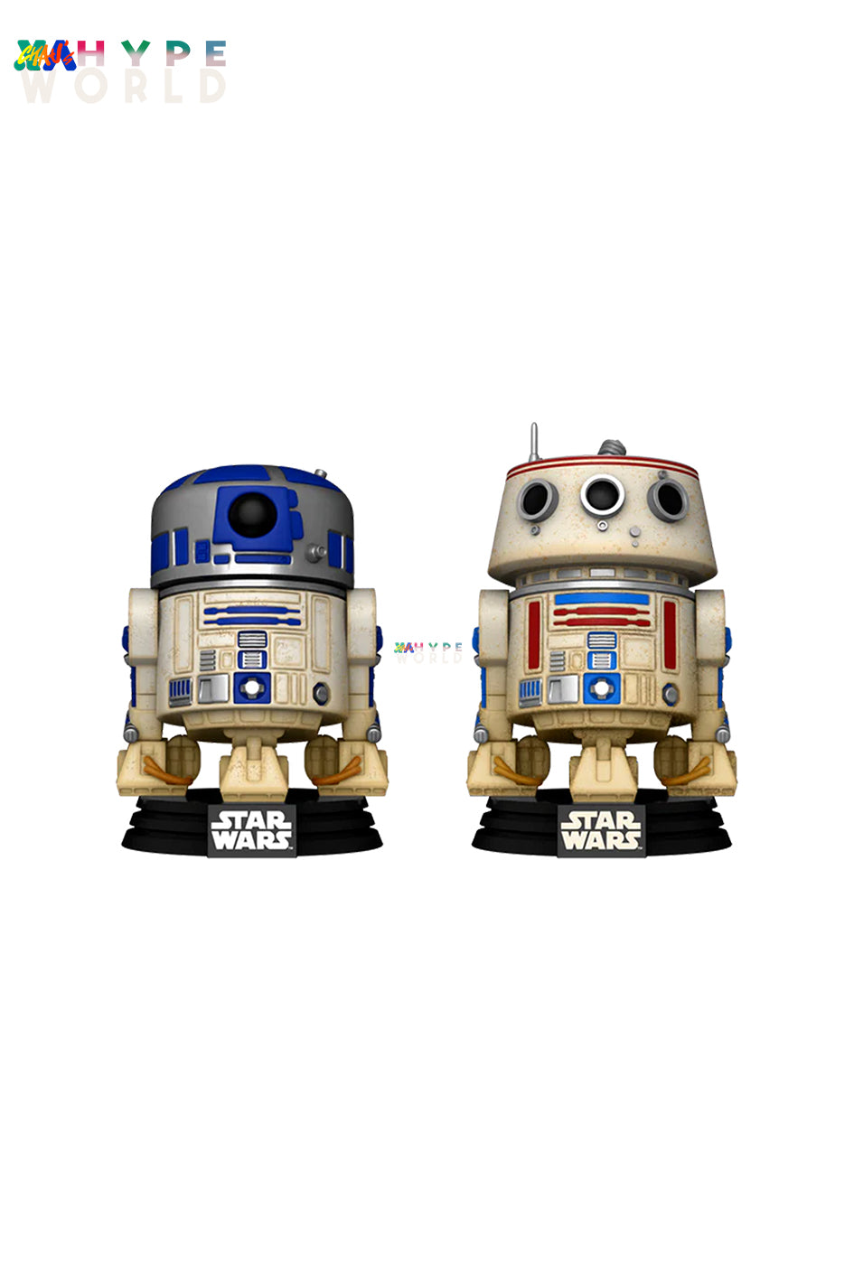 STAR WARS  - R2-D2 & R5-D4 2 Pack (Europe 2023 GALACTIC CONVENTION)