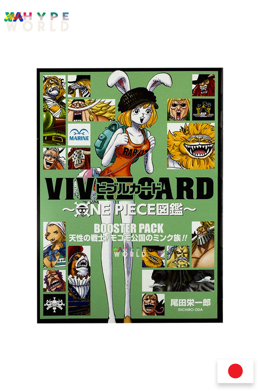 ONE PIECE - VIVRE CARD BOOSTER PACK - TENSEI NO SENSHI! MOKOMO KOUKOKU NO MINKU-ZOKU