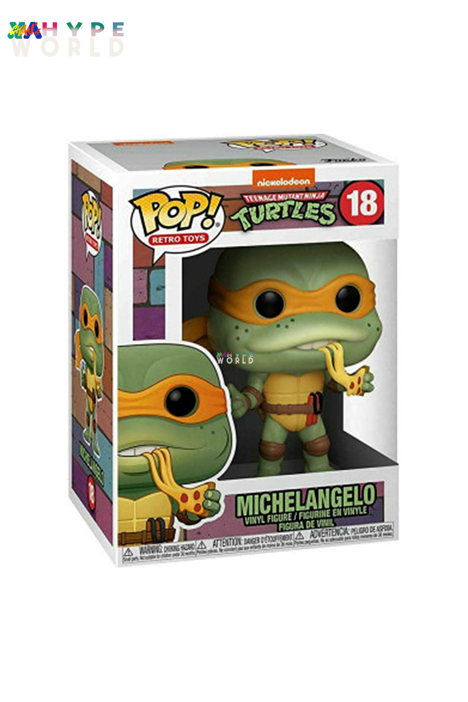 Teenage Mutant Ninja Turtles - Michelangelo 18 [Foldable Protecter]