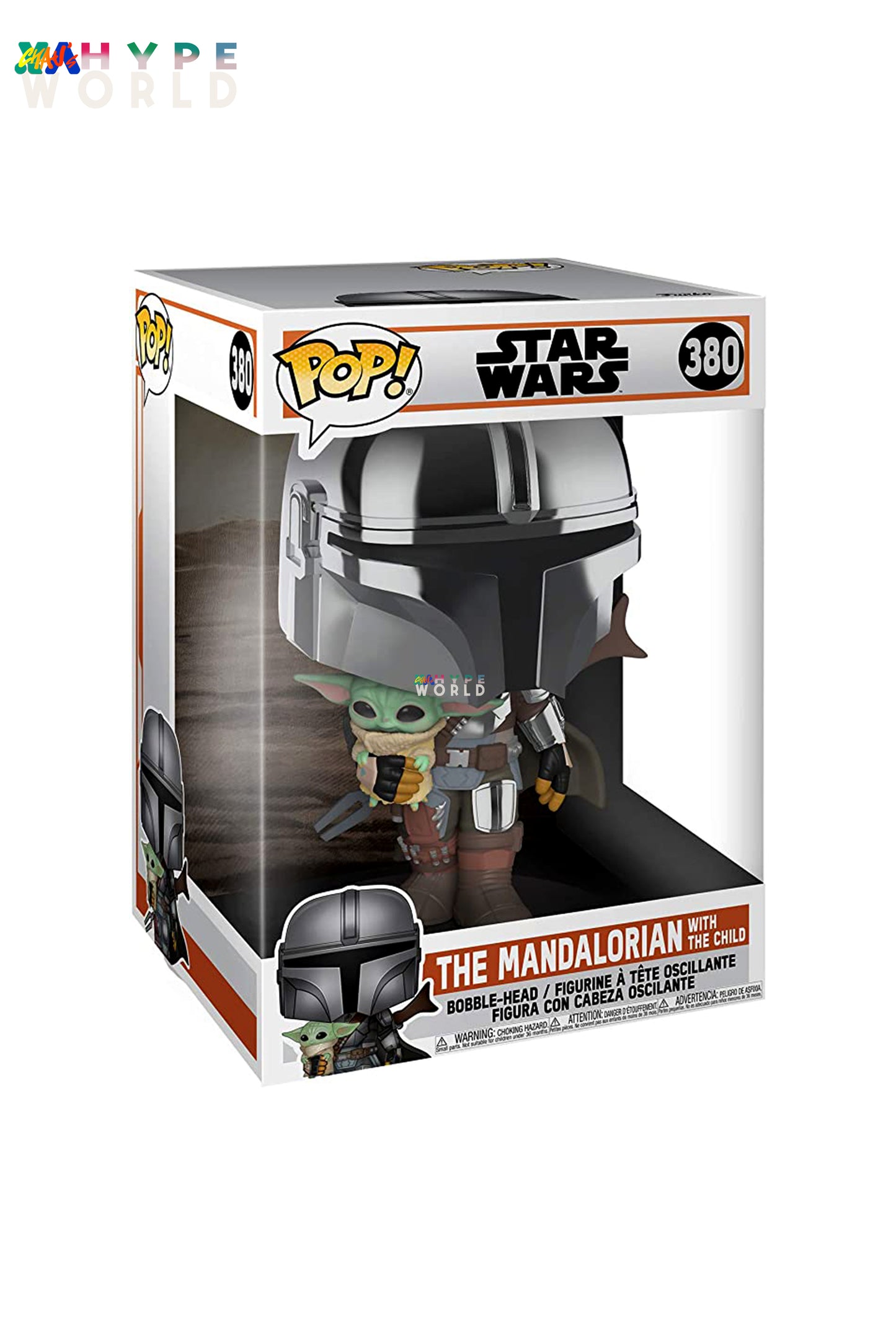 THE MANDALORIAN & THE CHILD 10" SUPER SIZED