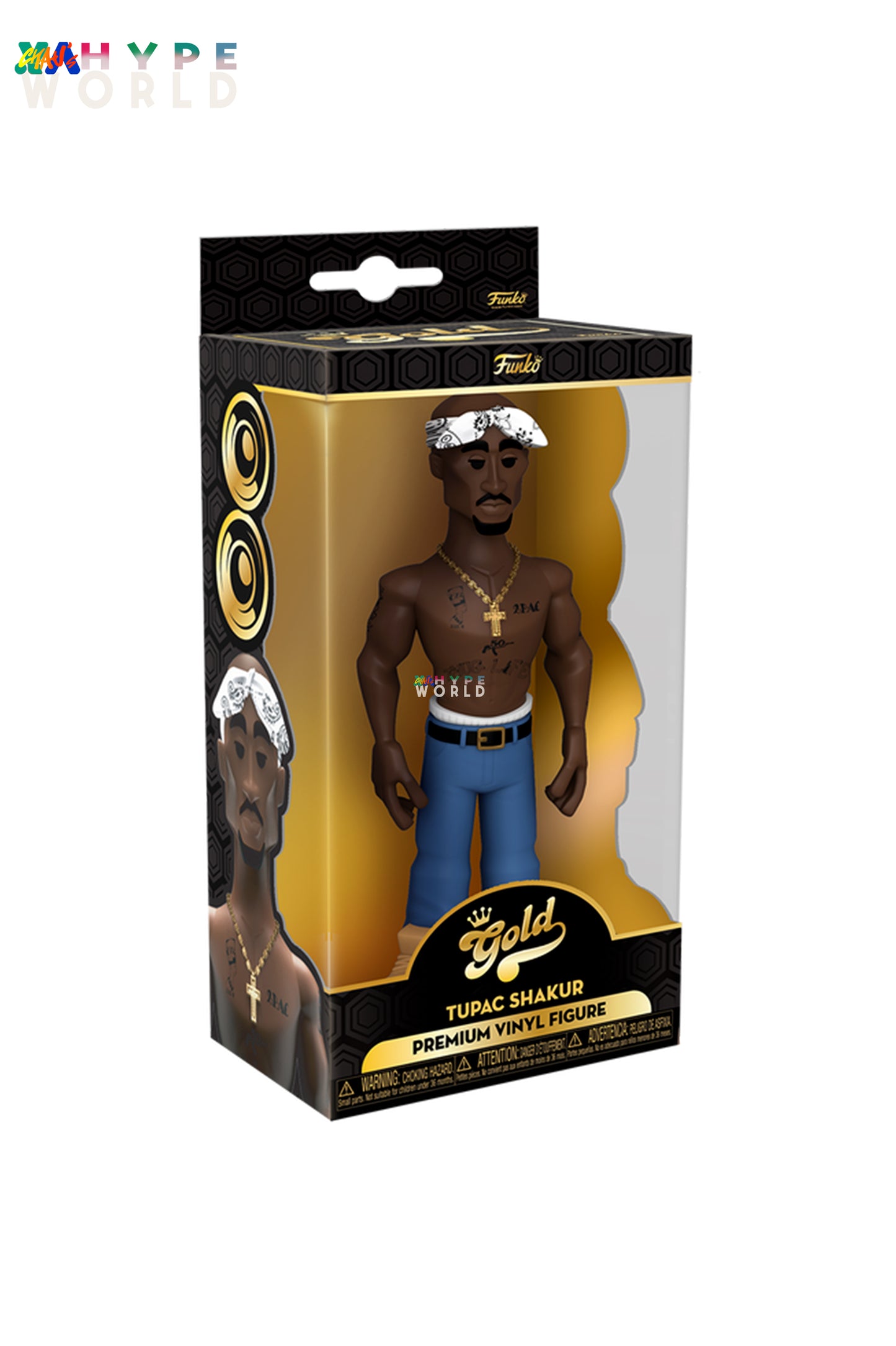 VINYL GOLD 5" TUPAC SHAKUR