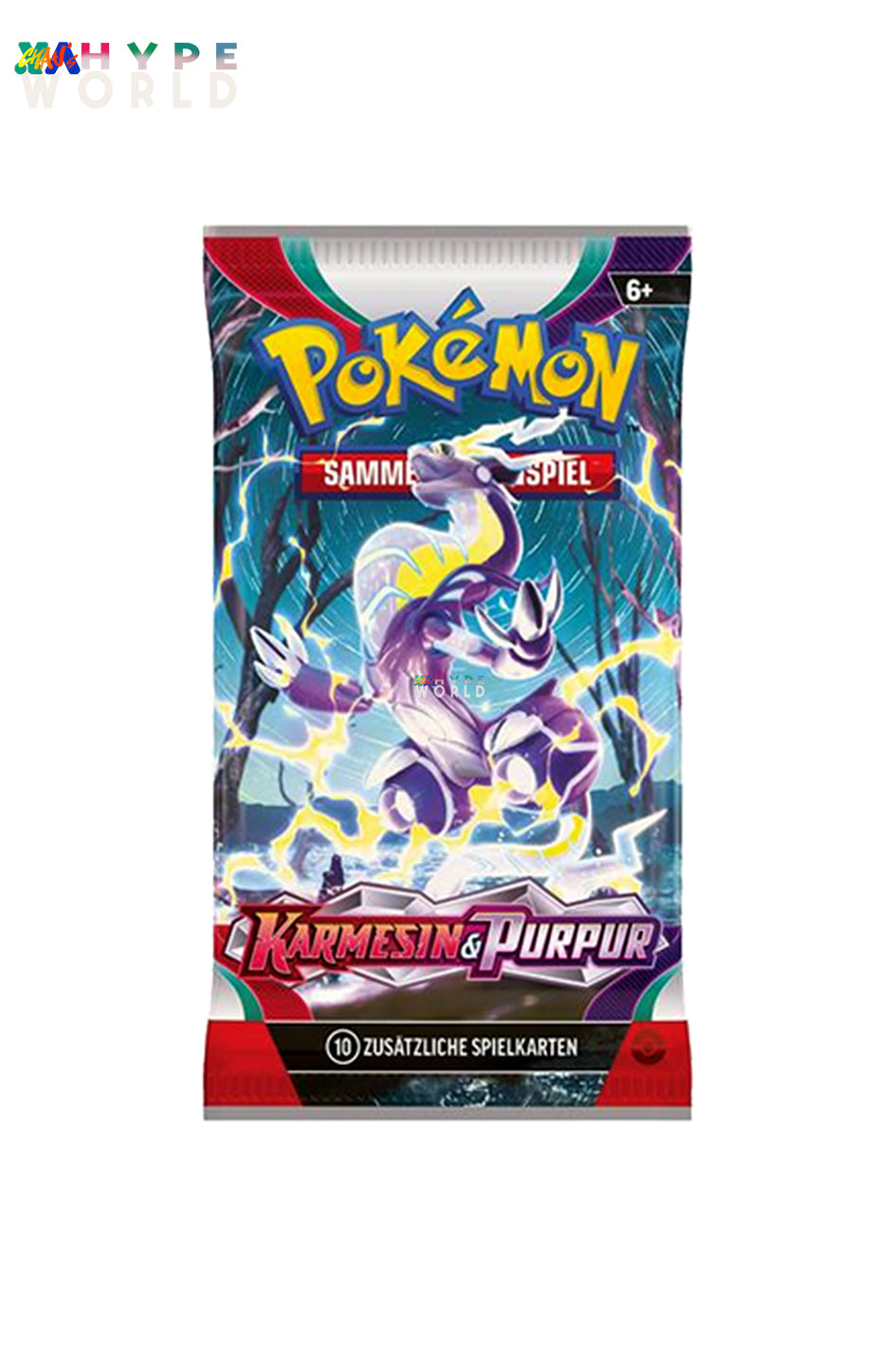 Pokémon Karmesin & Purpur: Basis Set Boosterpack (DE)