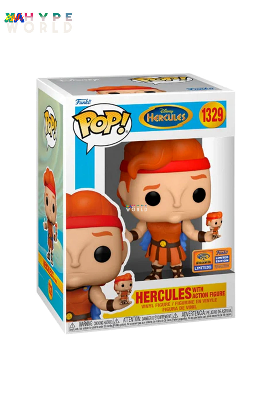 Hercules With Action Figure 1329 (2023 Wondrous Convention Exclusive) [Hard Case Protector]