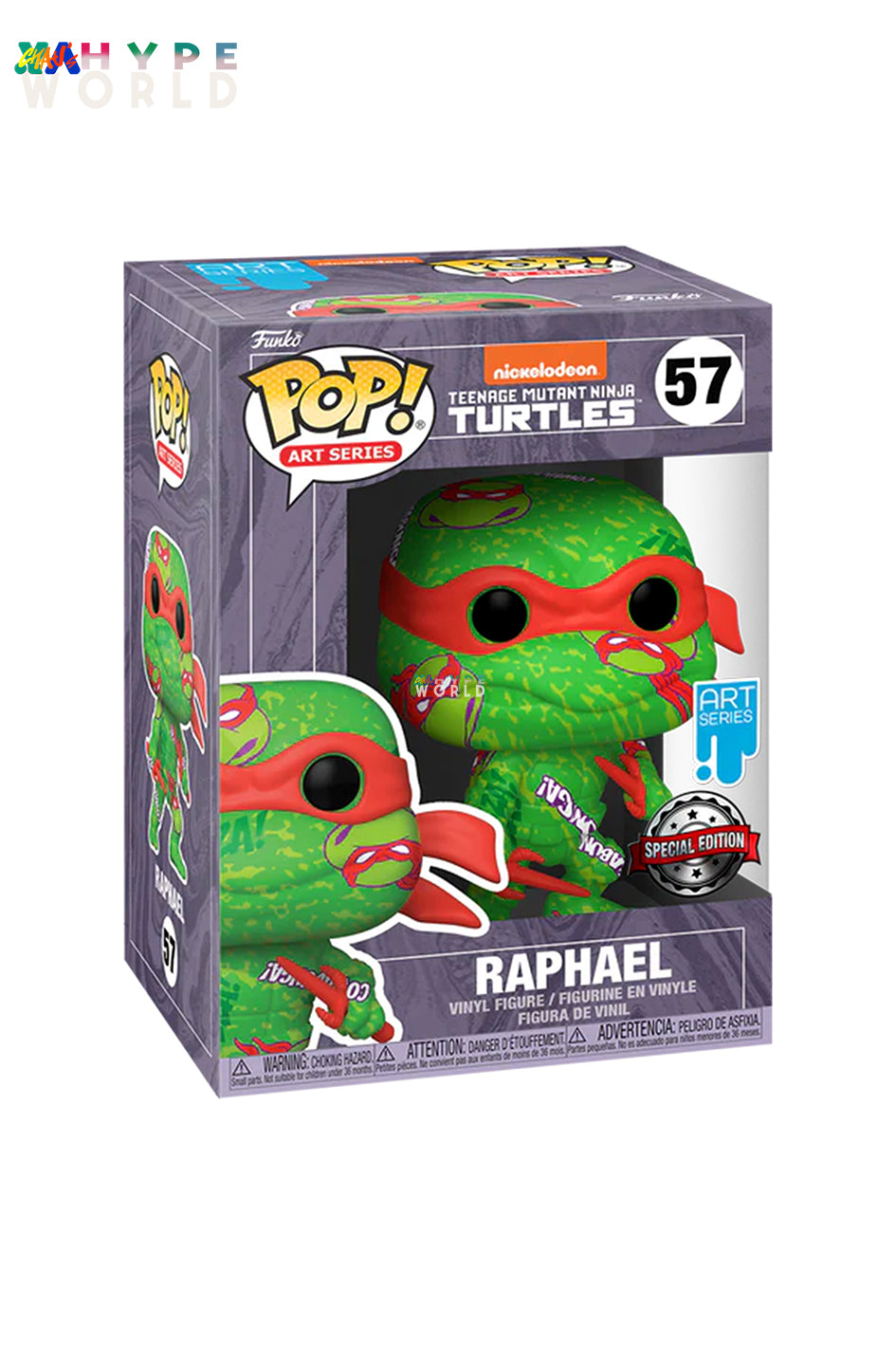 TEENAGE MUTANT NINJA TURTLES - RAPHAEL 57 (ARTIST SERIES WITH CASE)