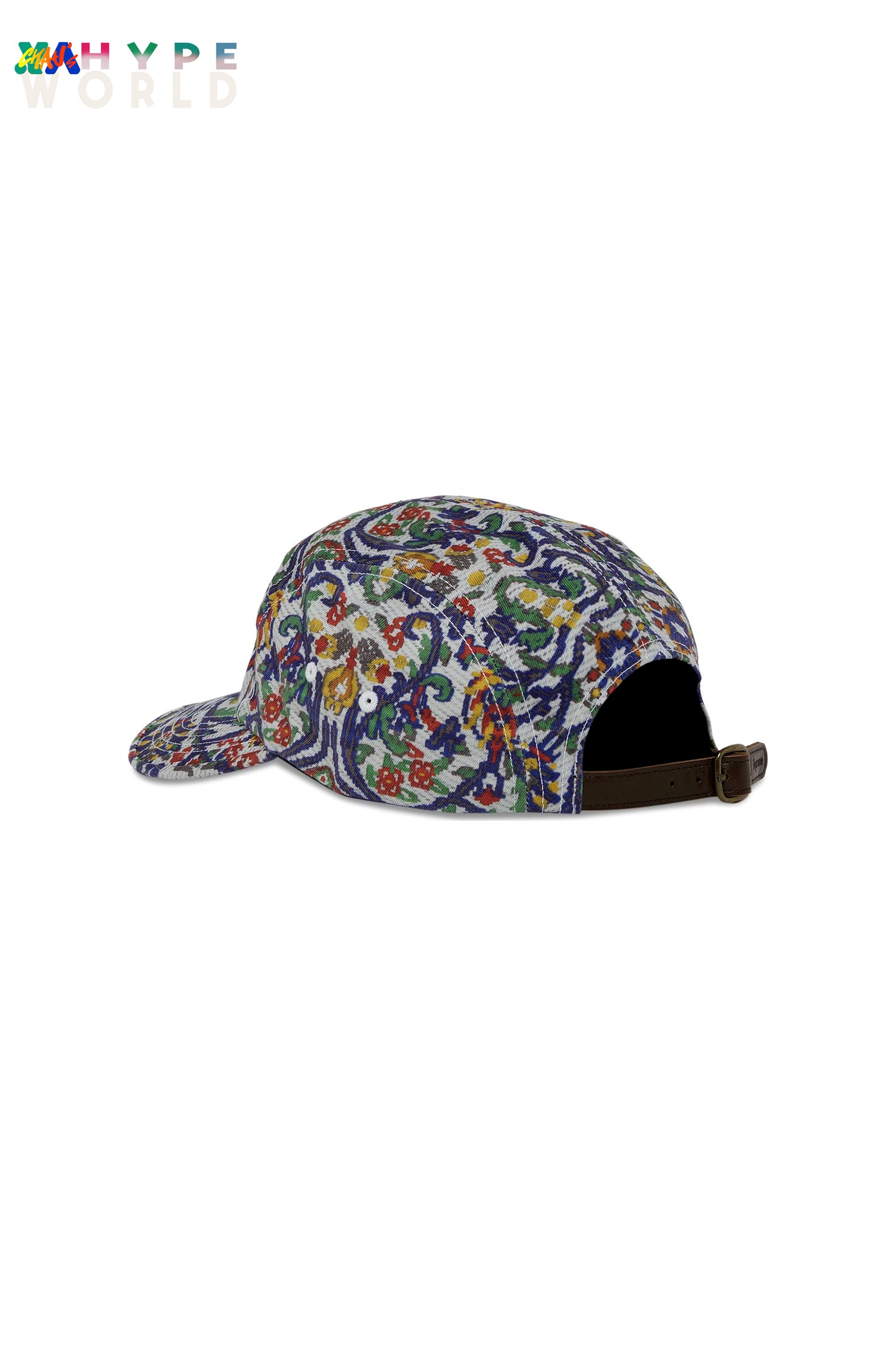 Supreme Washed Chino Twill Camp Cap "TAPESTRY"'