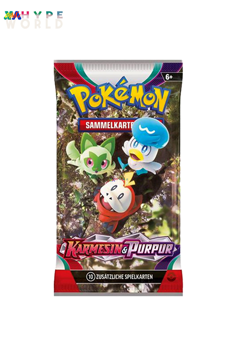 Pokémon Karmesin & Purpur: Basis Set Boosterpack (DE)