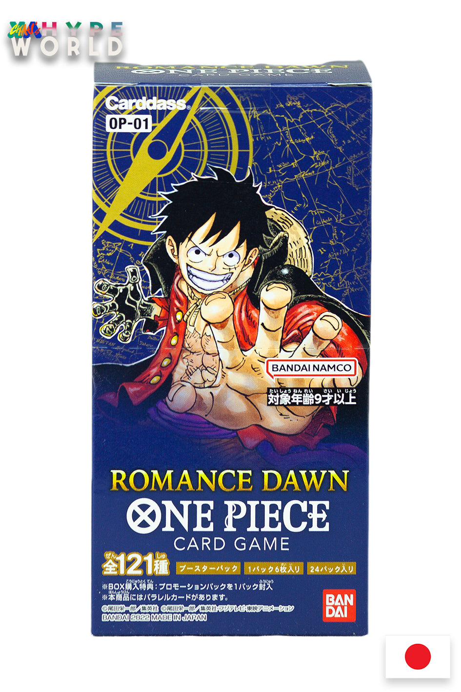 One Piece -ROMANCE DAWN- Card Game  [OP-01] Booster Box - JPN