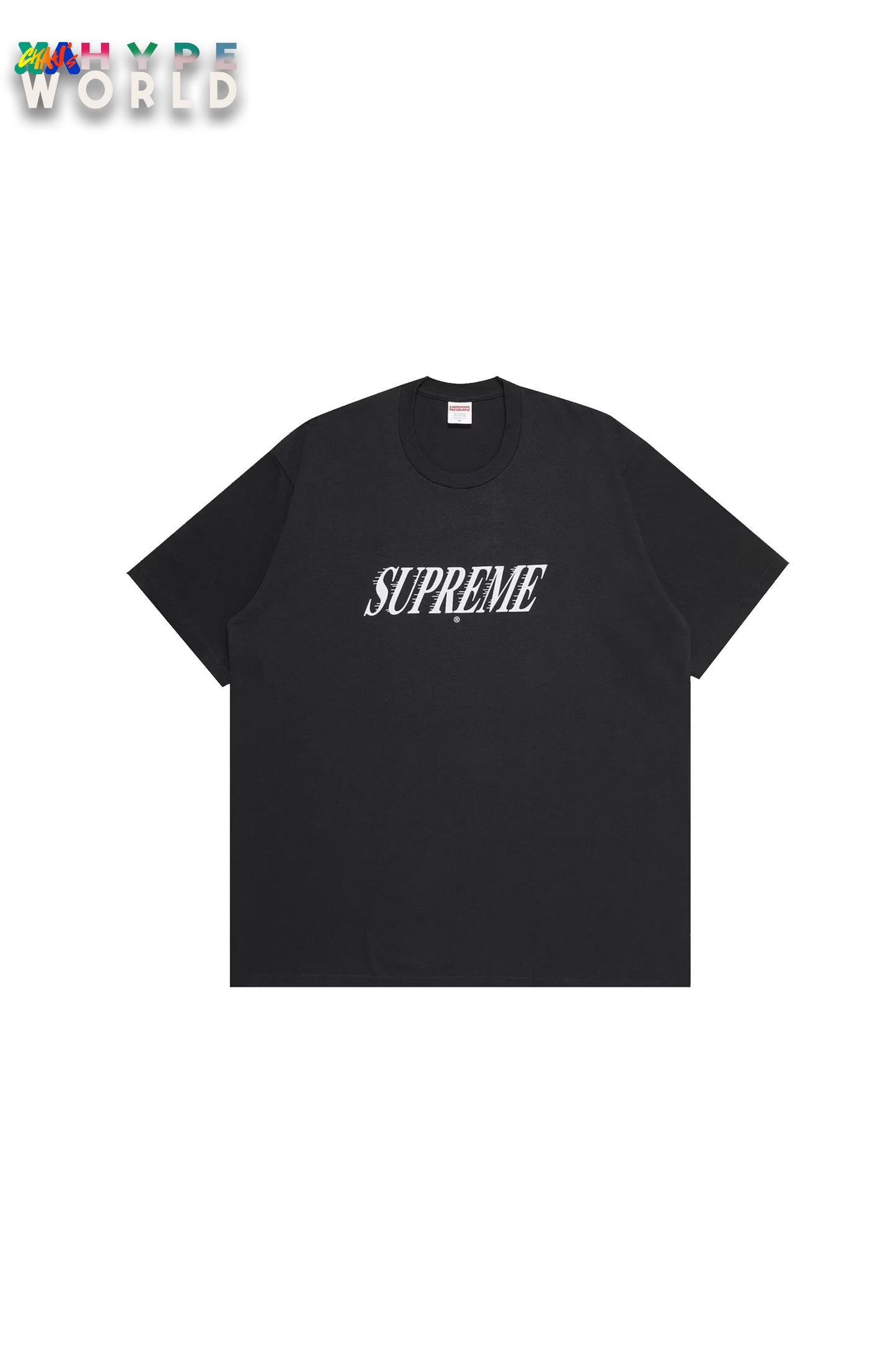 Supreme - SLAP SHOT - Tee Black